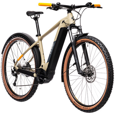 Bicicleta todocamino eléctrica CUBE REACTION HYBRID PERFORMANCE 500 ALLROAD DIAMANT Beis 2021 0